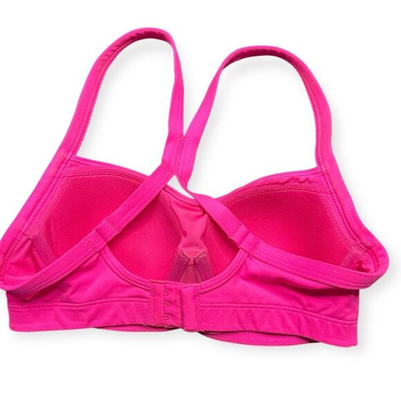 VICTORIA’S SECRET VICTORIA SPORT VSX Women’s Hot Pink Underwire Sports Bra Size - Picture 2 of 5